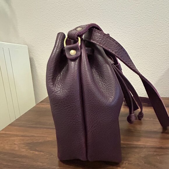 Portland Leather Goods Small Bucket Bag - Picture 5 of 7